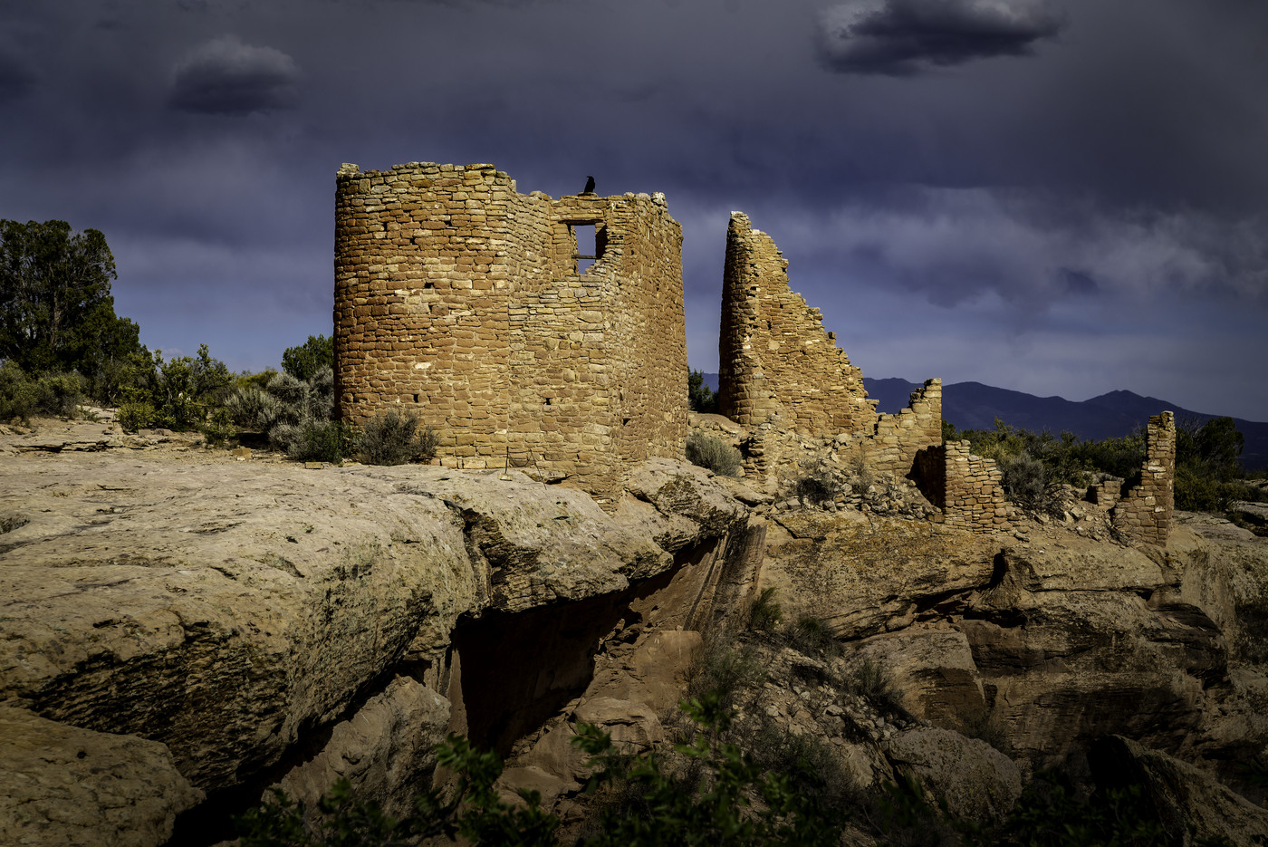 Towers Before the Storm