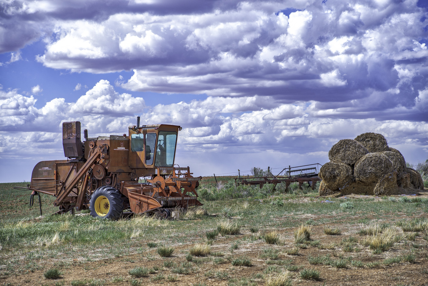The Machine Beside the Hay