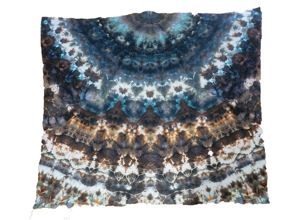 Ravens Ridge Tapestry — one-of-a-kind hand-dyed apparel by Bitter Buffalo Art, Breckenridge, Colorado.