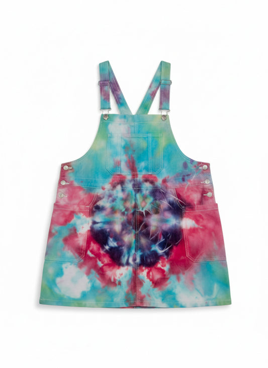 Borealis Blossom — one-of-a-kind hand-dyed apparel by Bitter Buffalo Art, Breckenridge, Colorado.