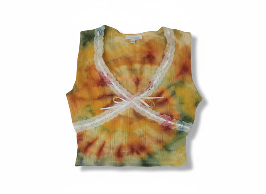 Golden Meadow — one-of-a-kind hand-dyed apparel by Bitter Buffalo Art, Breckenridge, Colorado.