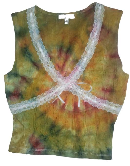 Autumn Whisper — one-of-a-kind hand-dyed apparel by Bitter Buffalo Art, Breckenridge, Colorado.