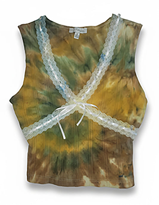 Aspen Gold — one-of-a-kind hand-dyed apparel by Bitter Buffalo Art, Breckenridge, Colorado.