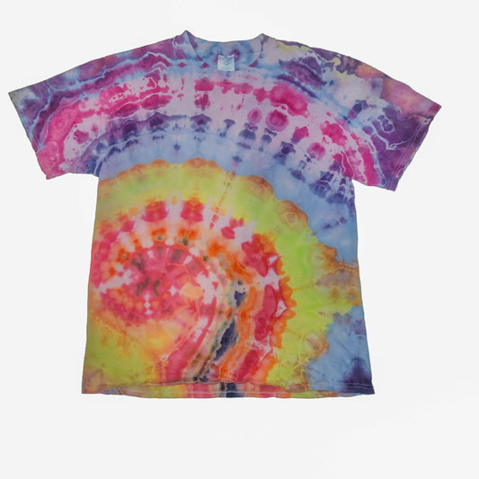 Rainbow Current — one-of-a-kind hand-dyed apparel by Bitter Buffalo Art, Breckenridge, Colorado.